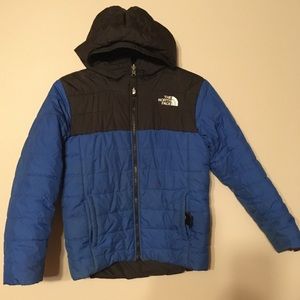 Kid’s reversible North Face Down Jacket